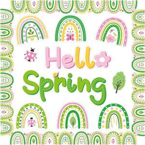 Classroom Nursery Kidsroom Bulletin Board Wall Decor Flower Butterfly Cutouts